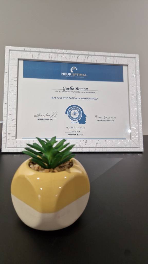 photo diplome Gaelle Brenon 