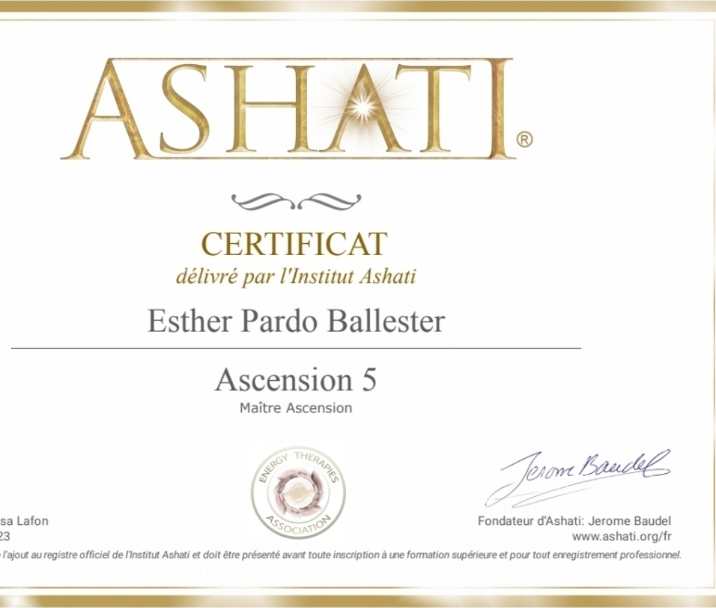 photo diplome Esther Pardo Ballester