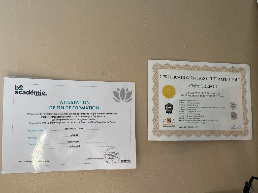 photo diplome Claire Tréfou