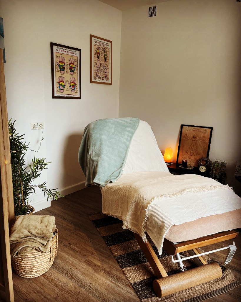 photo seance Élodie Daugreilh Réflexologue 