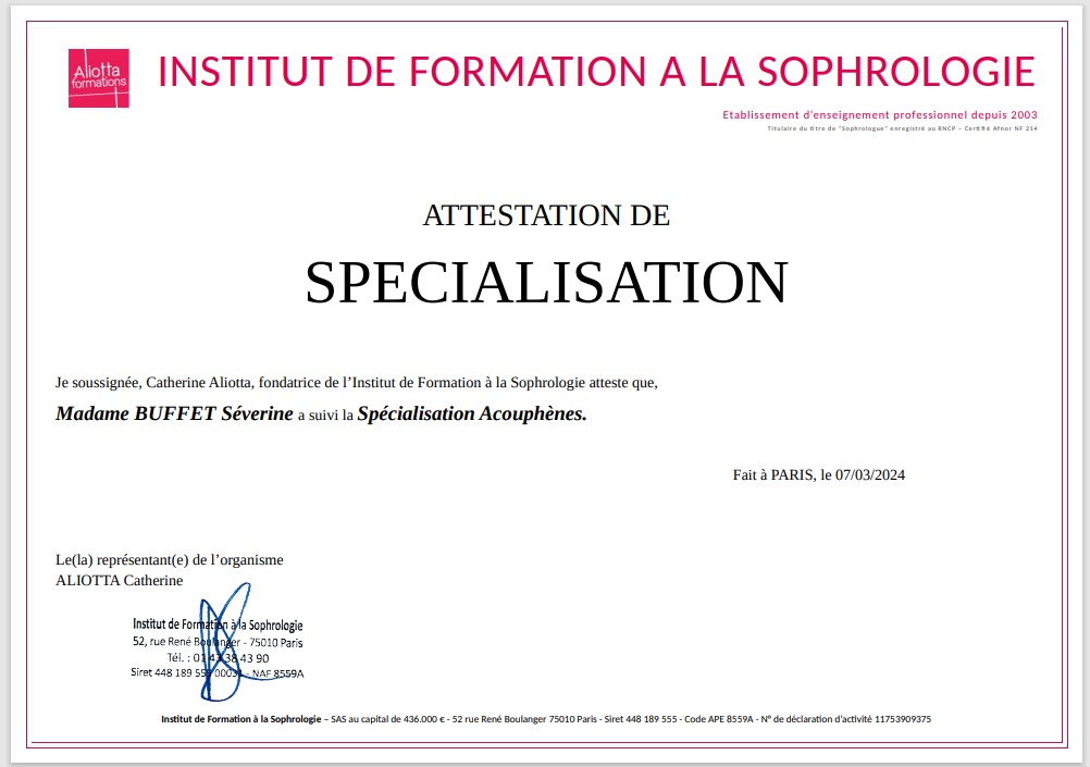 photo activite SB Sophro