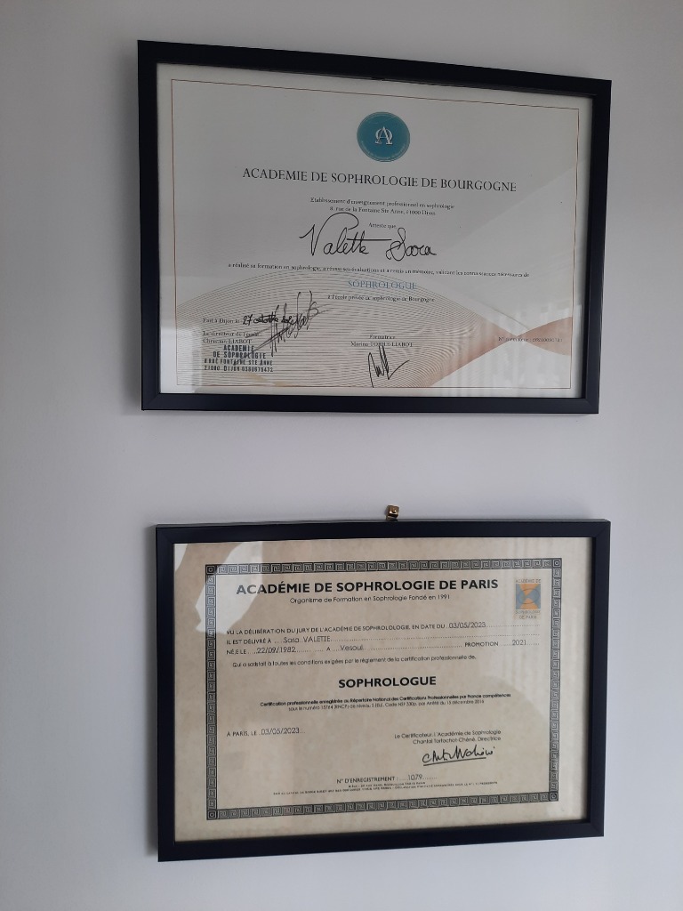 photo diplome Sara Valette