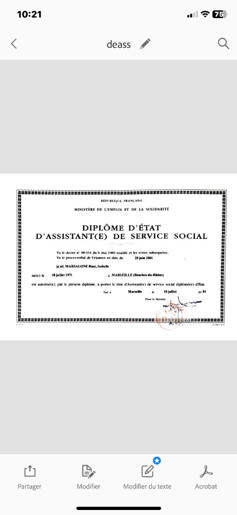 photo diplome Social’is