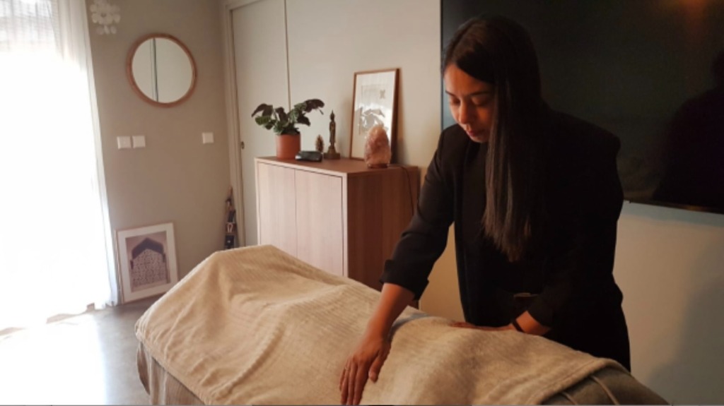 photo seance Caroline Barberino Praticienne Access Bars