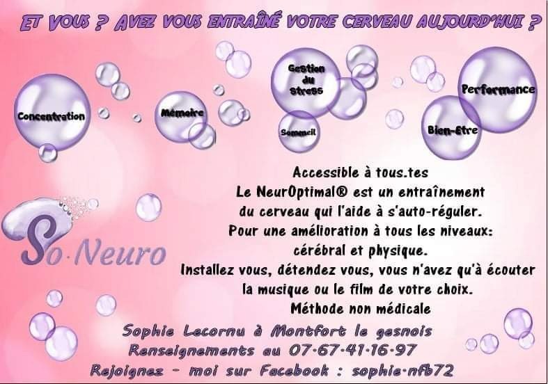 photo activite So.Neuro72   Sophie Lecornu