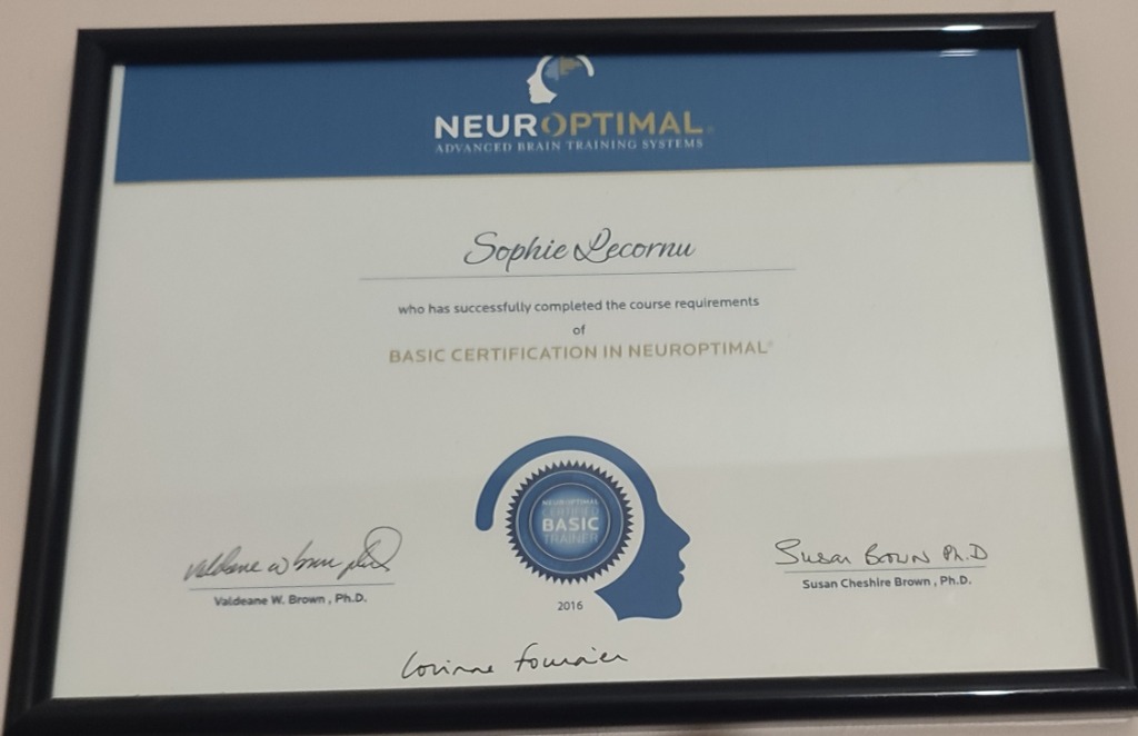 photo diplome So.Neuro72   Sophie Lecornu