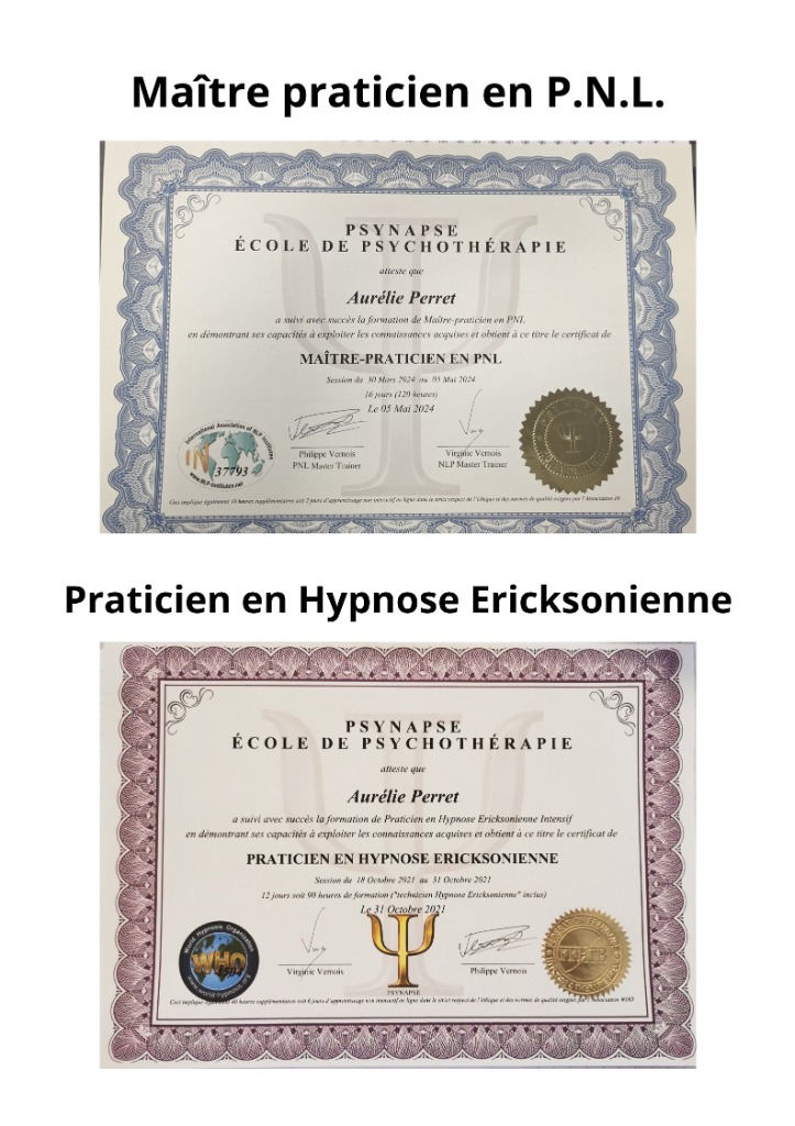 photo diplome Aurélie Perret