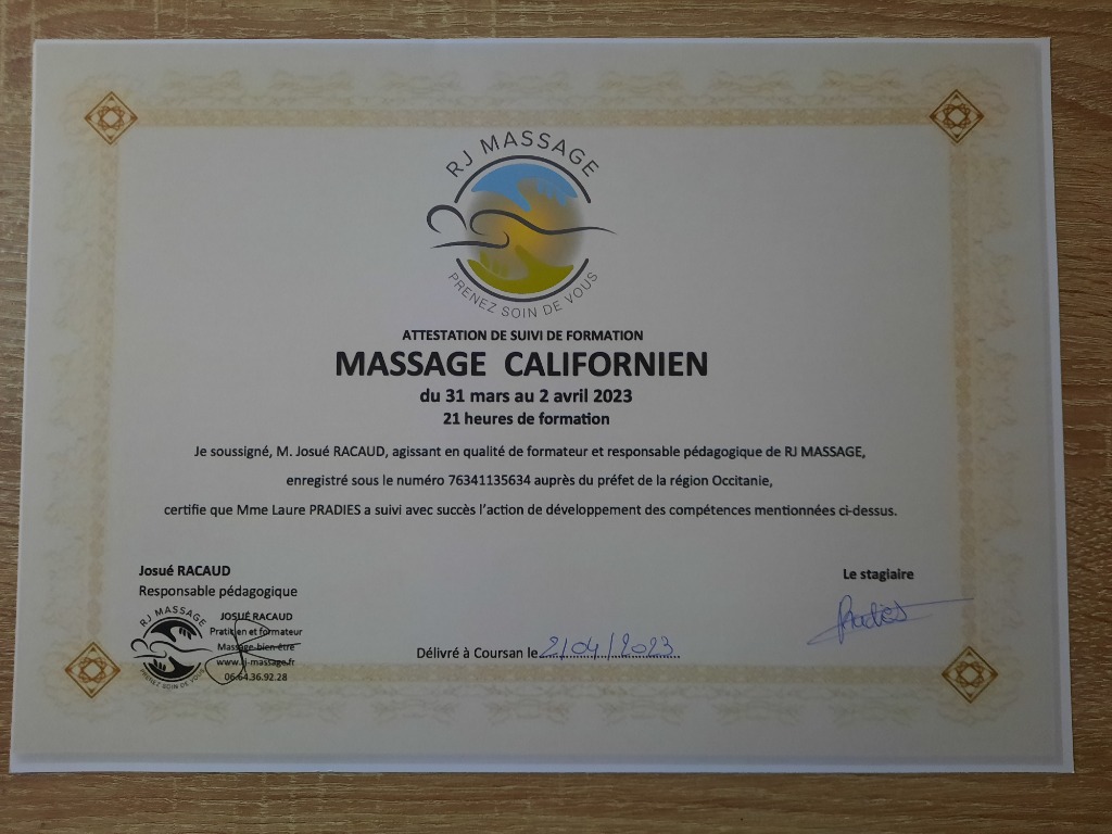 photo diplome Laure Pradies