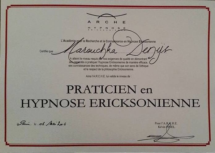 photo diplome Marouchka Denijs