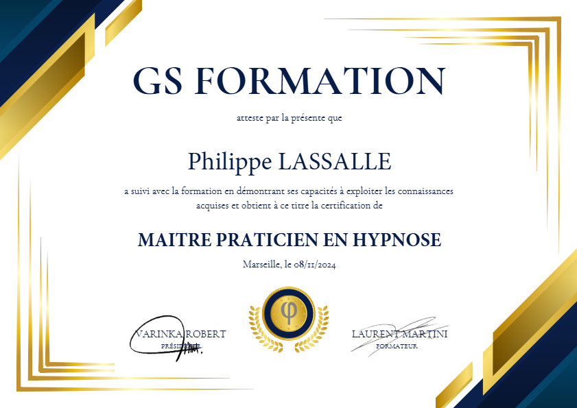 photo diplome Philippe Lassalle