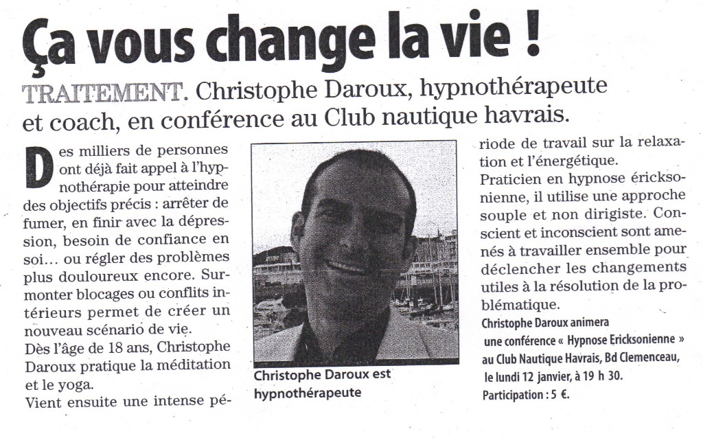 photo activite Christophe Daroux