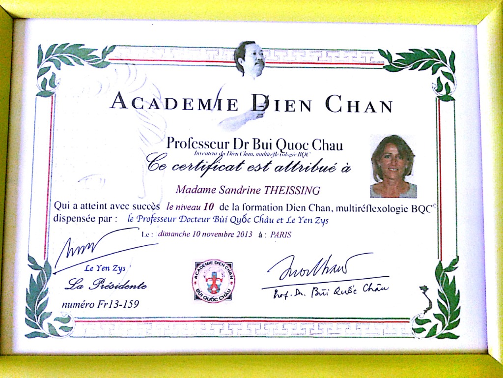 photo diplome Sandrine THEISSING