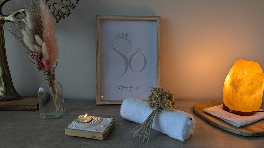 photo seance Cabinet RéflexSôDouce Réflexologue Massothérapeute