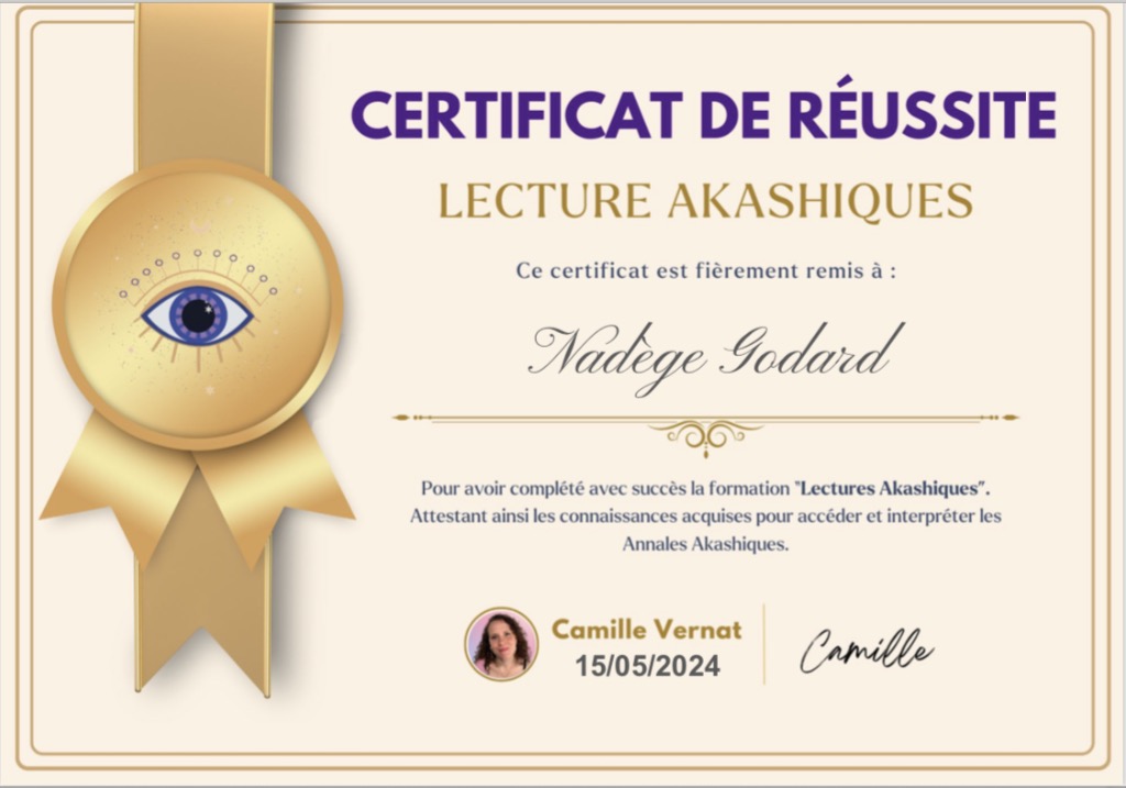 photo diplome Nadège Godard