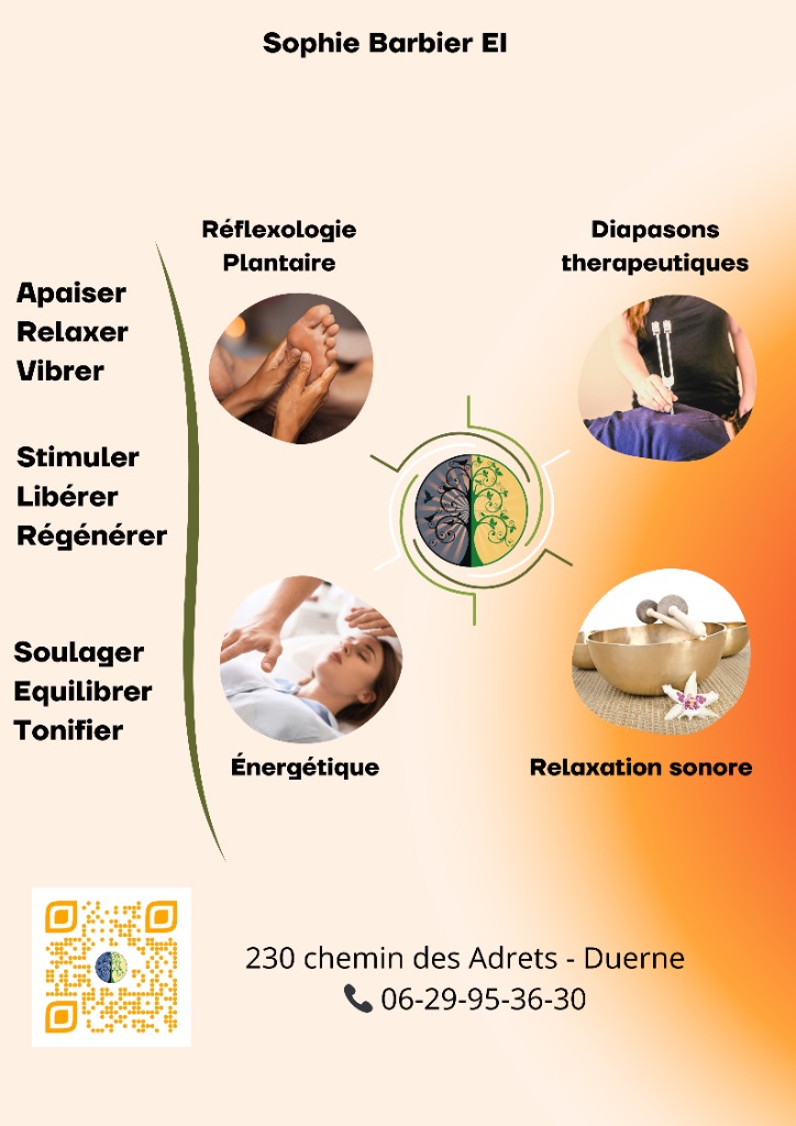 photo activite Sophie Barbier -soins énergétiques et bien être