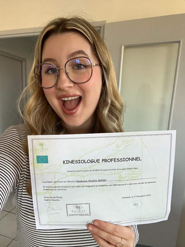 photo diplome Maëlle BOISSI