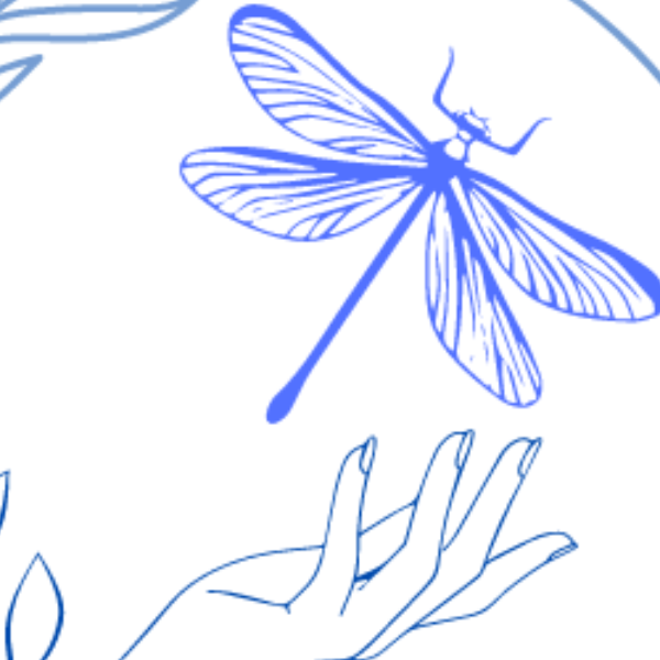 Libellule Bleue - Renard Aude