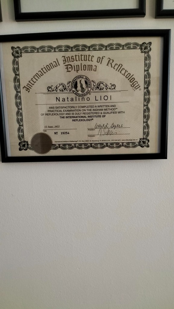 photo diplome Natalino Lioi