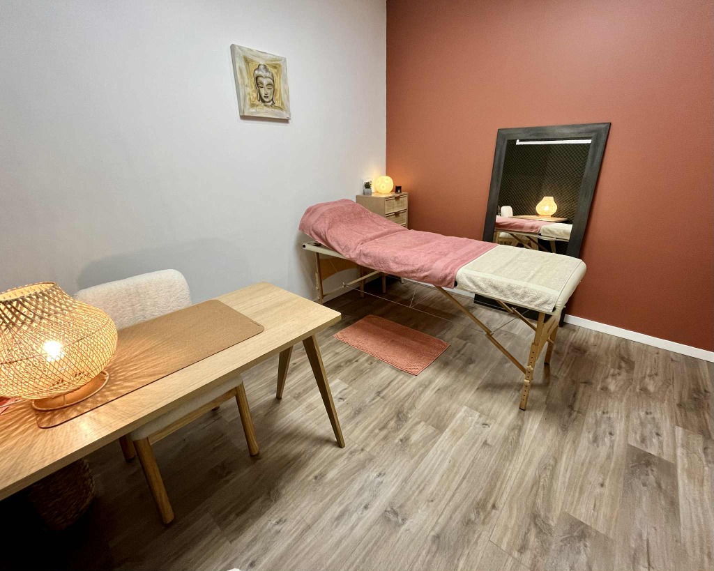 photo seance Audrey PRAET - Praticienne en Réflexologie