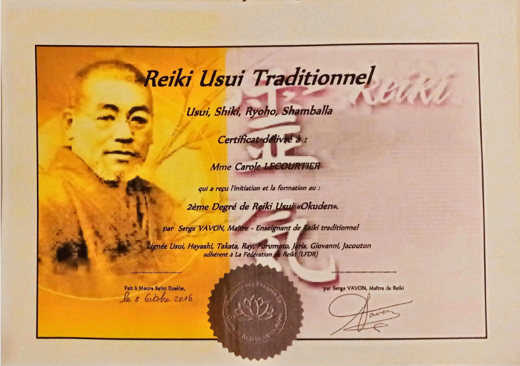 photo diplome Carole Lecourtier