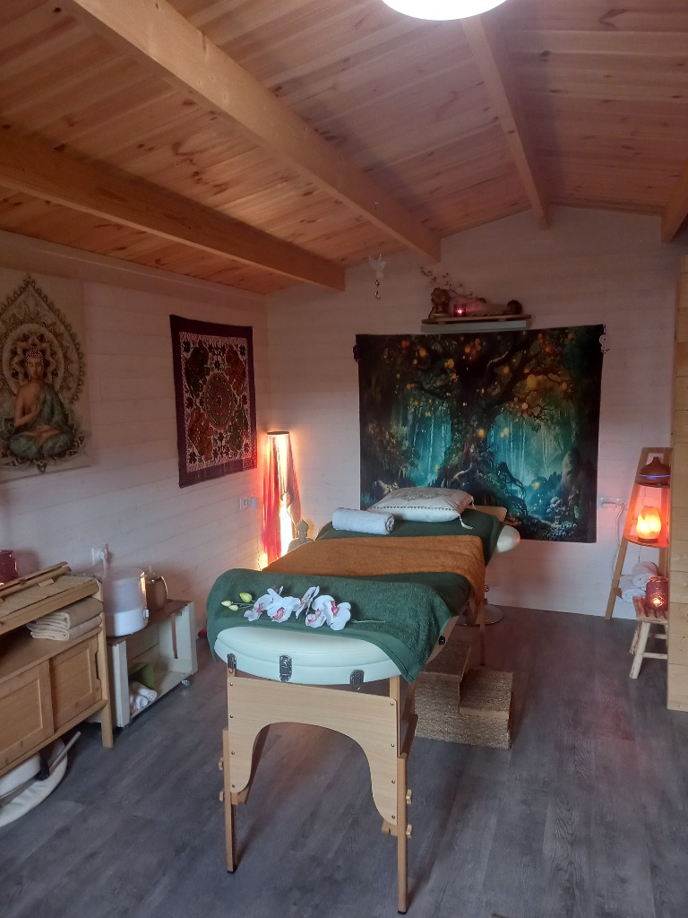 photo cabinet NatiColibri Massothérapeute Energéticienne 