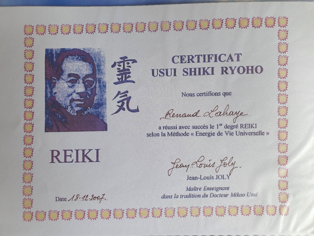 photo diplome Renaud LAHAYE