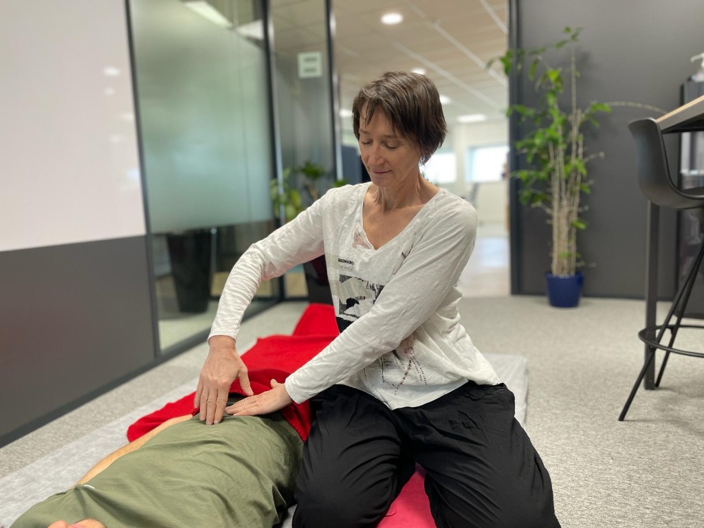 photo seance Pascale zen shiatsu