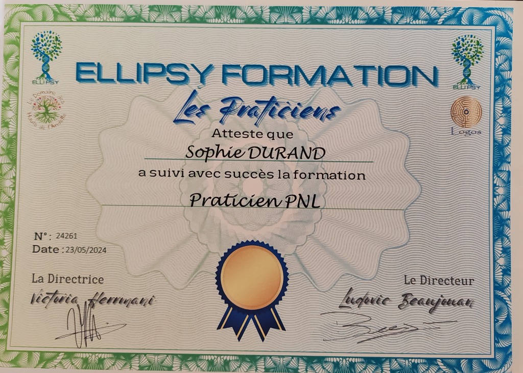 photo diplome Sophie Durand