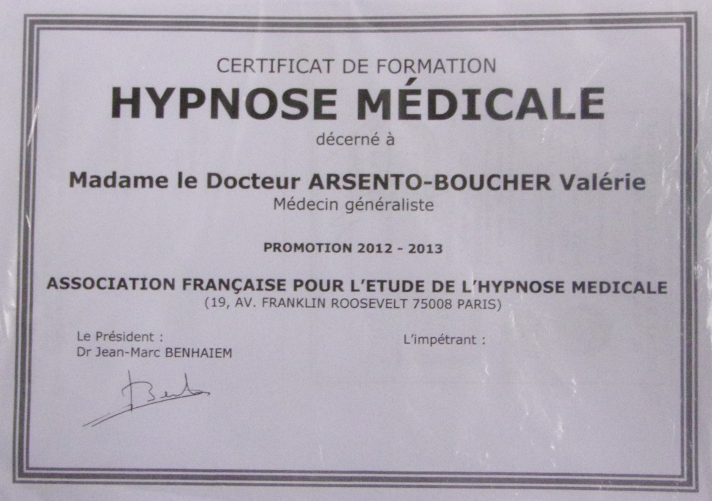 photo diplome VALERIE BOUCHER