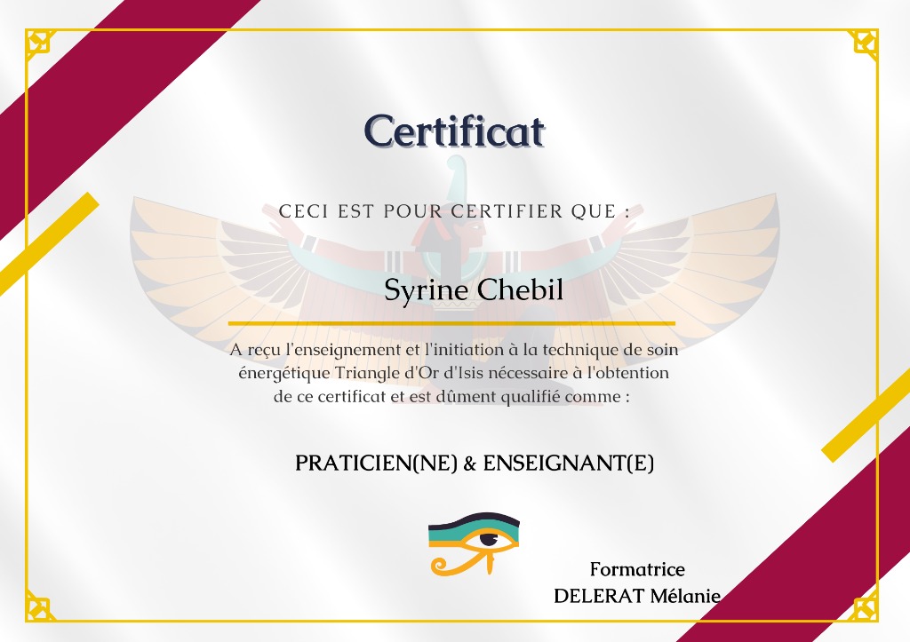 photo diplome Syrine Chebil