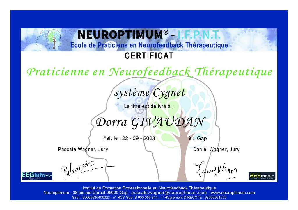 photo diplome NeurOdyssée 