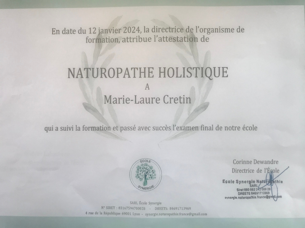 photo diplome Cistea - Marie-Laure Cretin