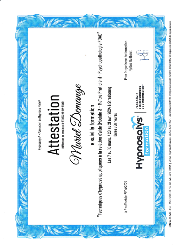 photo diplome Newlife 