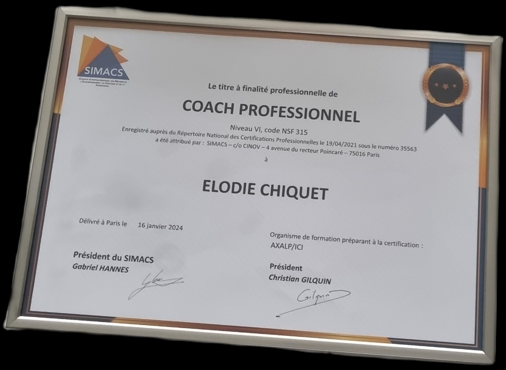 photo diplome OCEA Sens