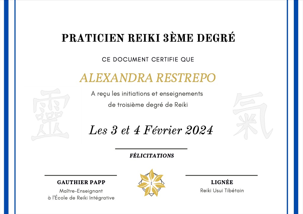 photo diplome Alexandra Restrepo