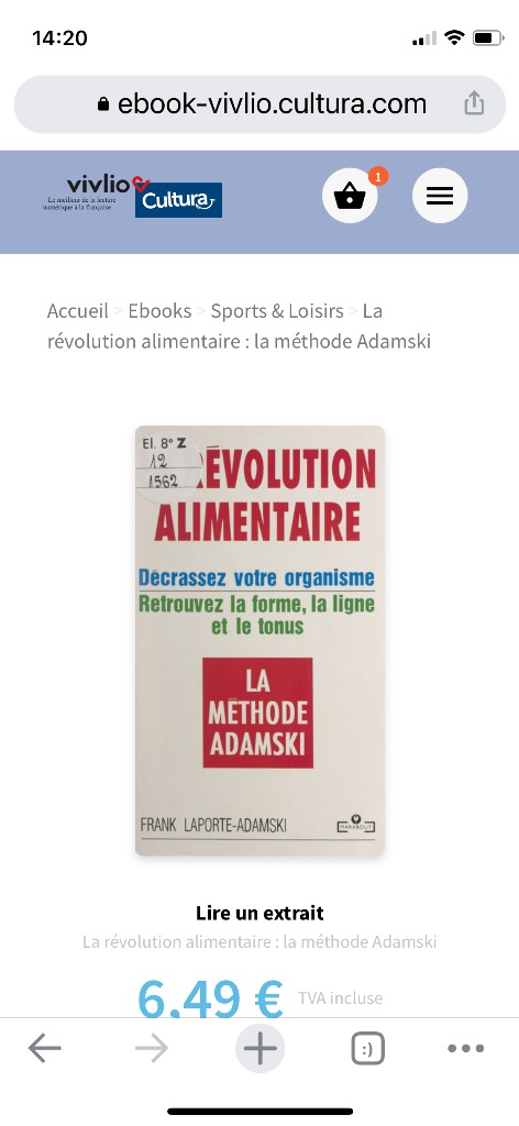 photo activite Frank Laporte ADAMSKI 