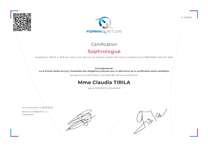 photo diplome Claudia Tirila