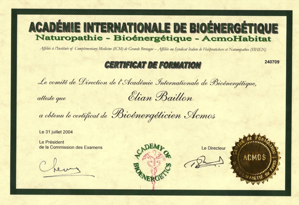 photo diplome Elian Baillon