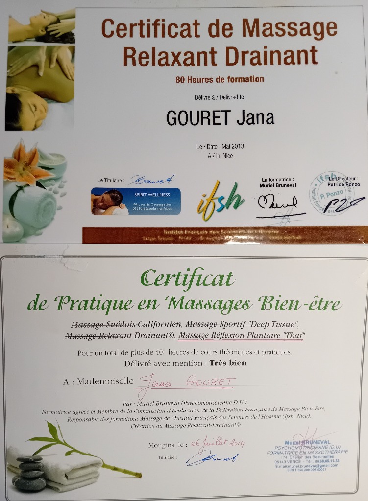 photo diplome Jana Gouret