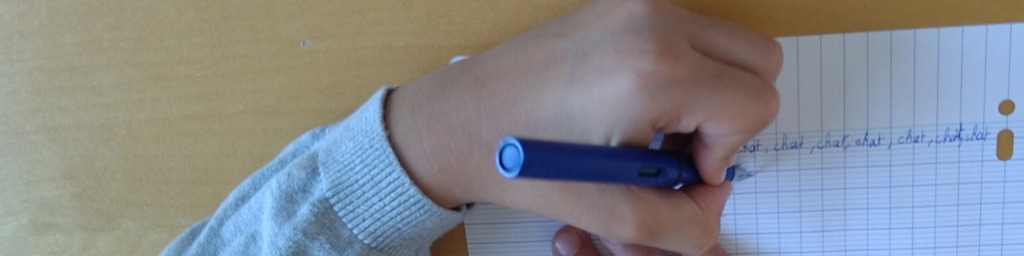 photo seance Elise Lombard Graphothérapie