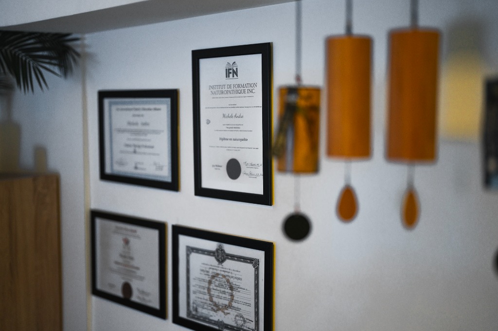 photo diplome Michele Andre