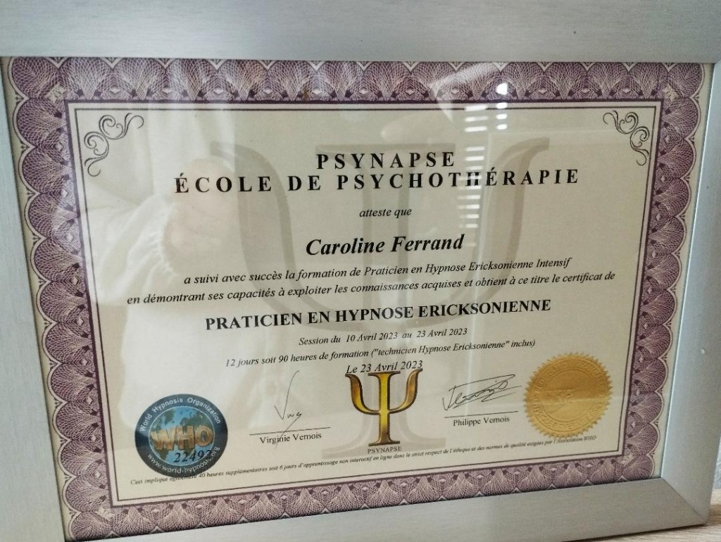 photo activite Caroline FERRAND