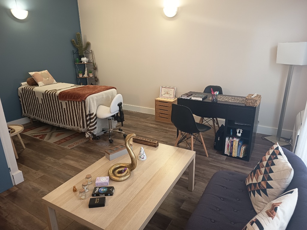 photo cabinet Aurore Gontier naturopathe Réflexologue Plantaire