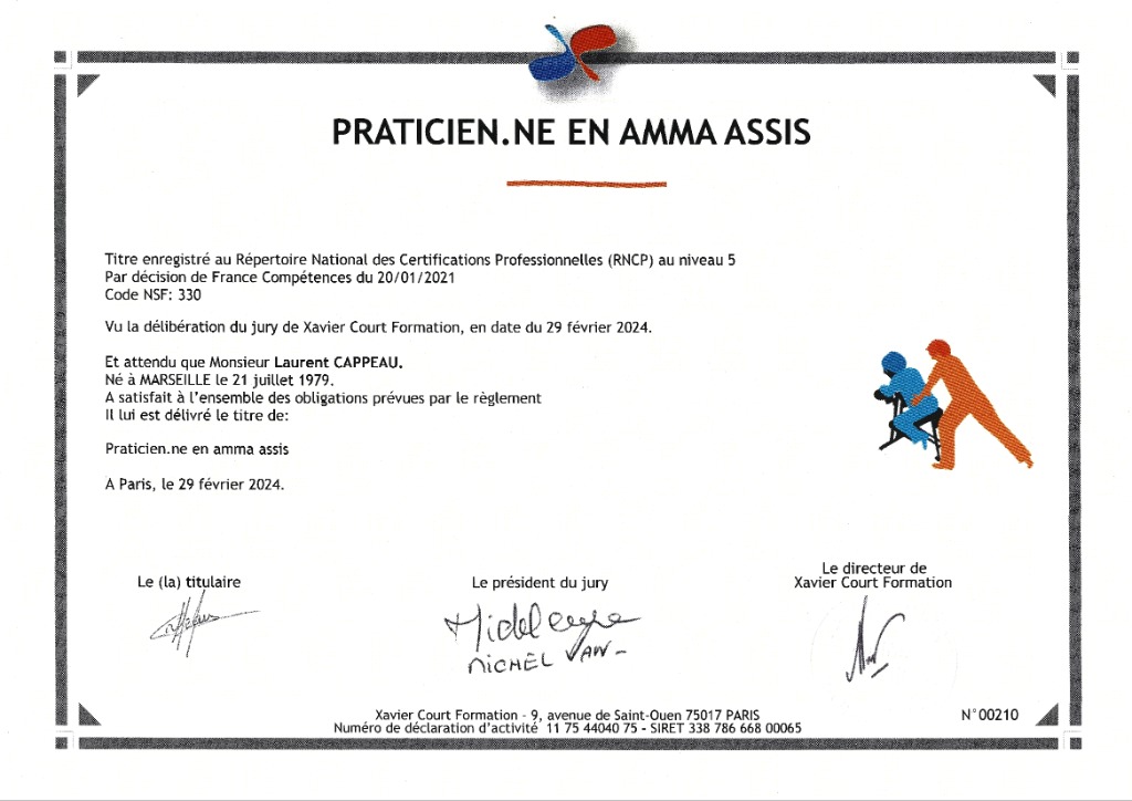 photo diplome BODY AREA