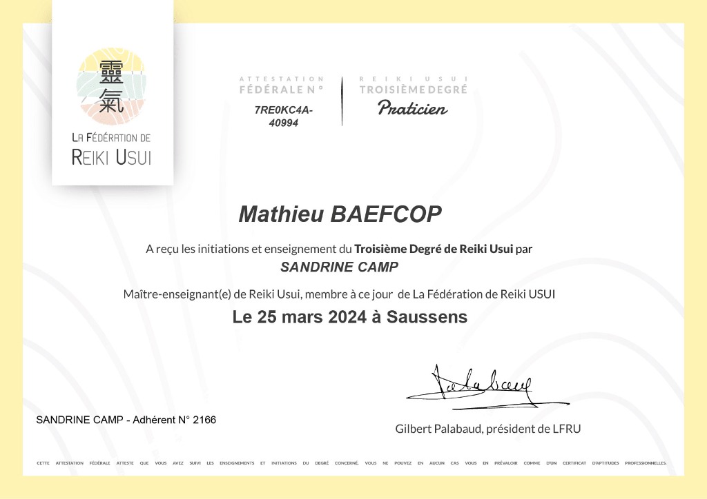 photo diplome Mathieu Baefcop