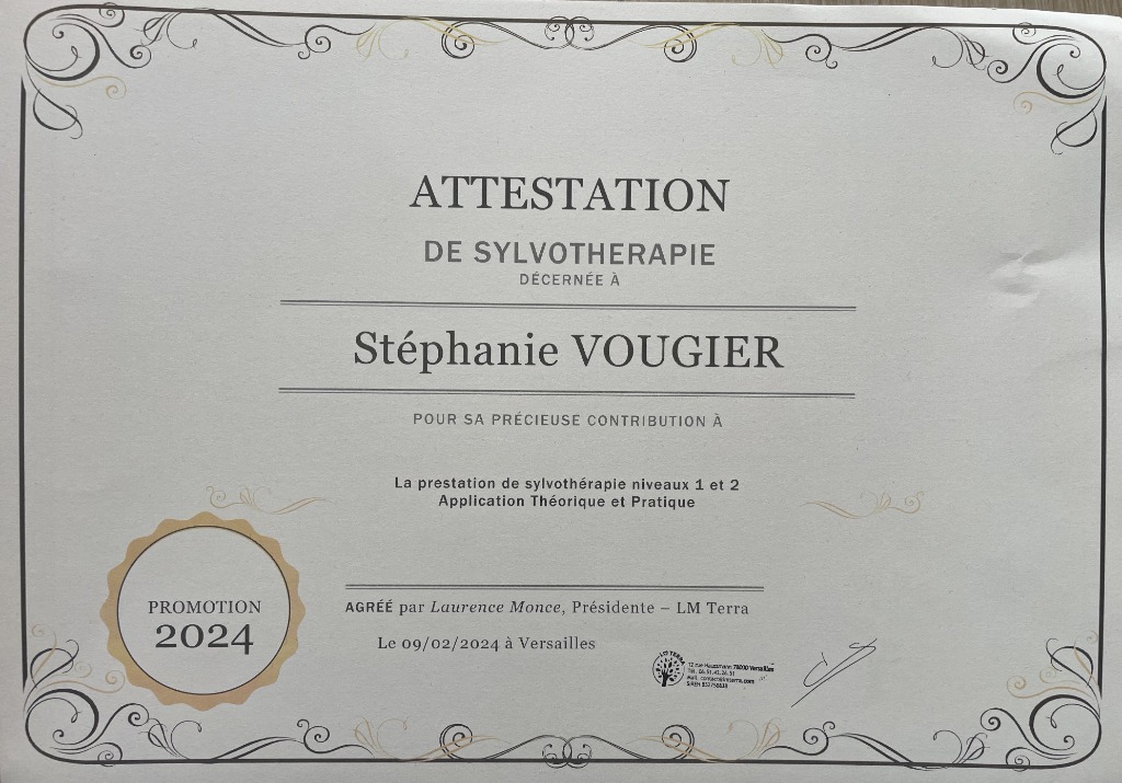 photo diplome Stephanie Vougier
