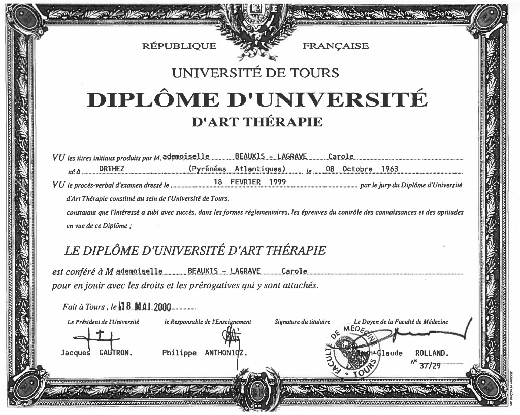 photo diplome Sensiblement Autrement