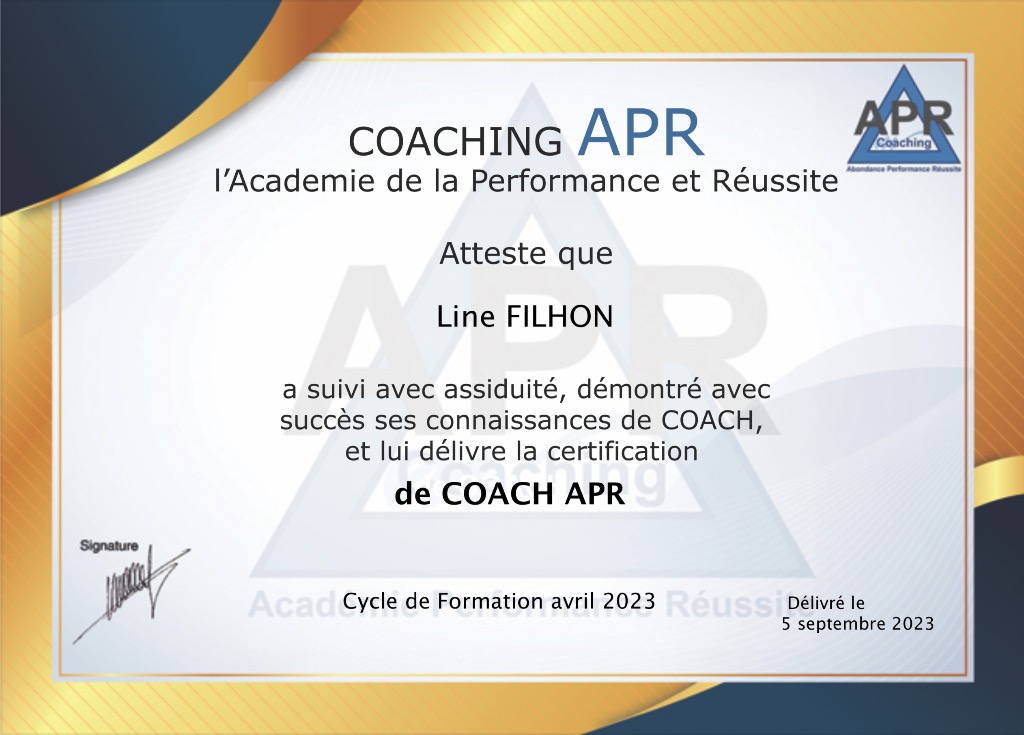 photo diplome Line Filhon