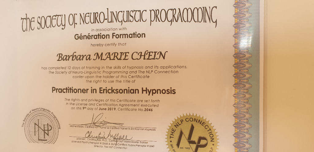 photo activite Barbara CHEIN-MARIE