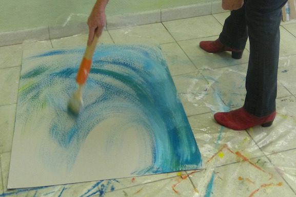 photo seance Art-Thérapie